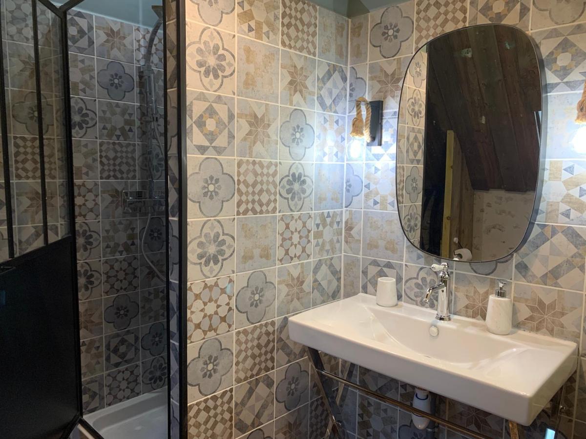 Chambres D Hote A La Ferme Des Buttons, Chambre Iris Rosnay  Esterno foto